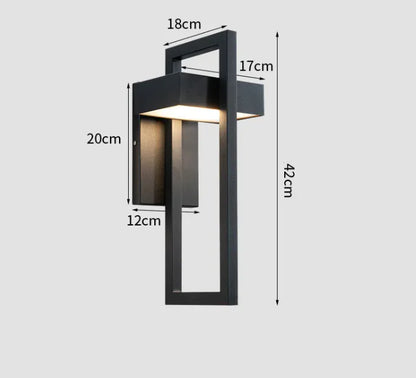 Stylish Outdoor Wall Lamp