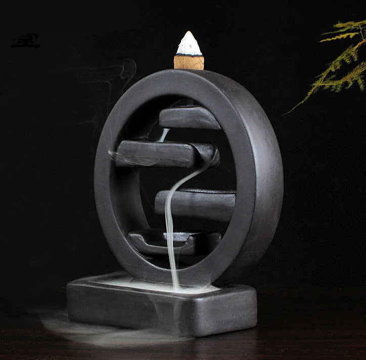 Ceramic Backflow Incense Burner