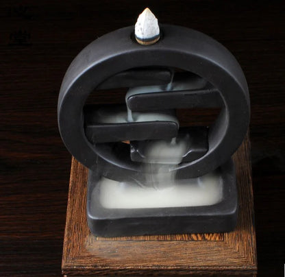 Ceramic Backflow Incense Burner