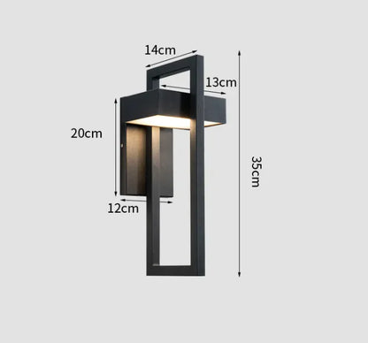 Stylish Outdoor Wall Lamp